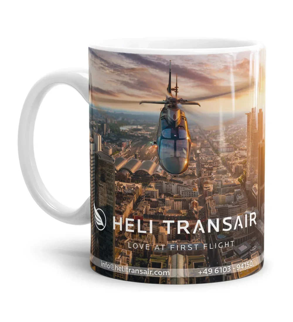 Tasse mit Fotomotiv als Werbeartikel